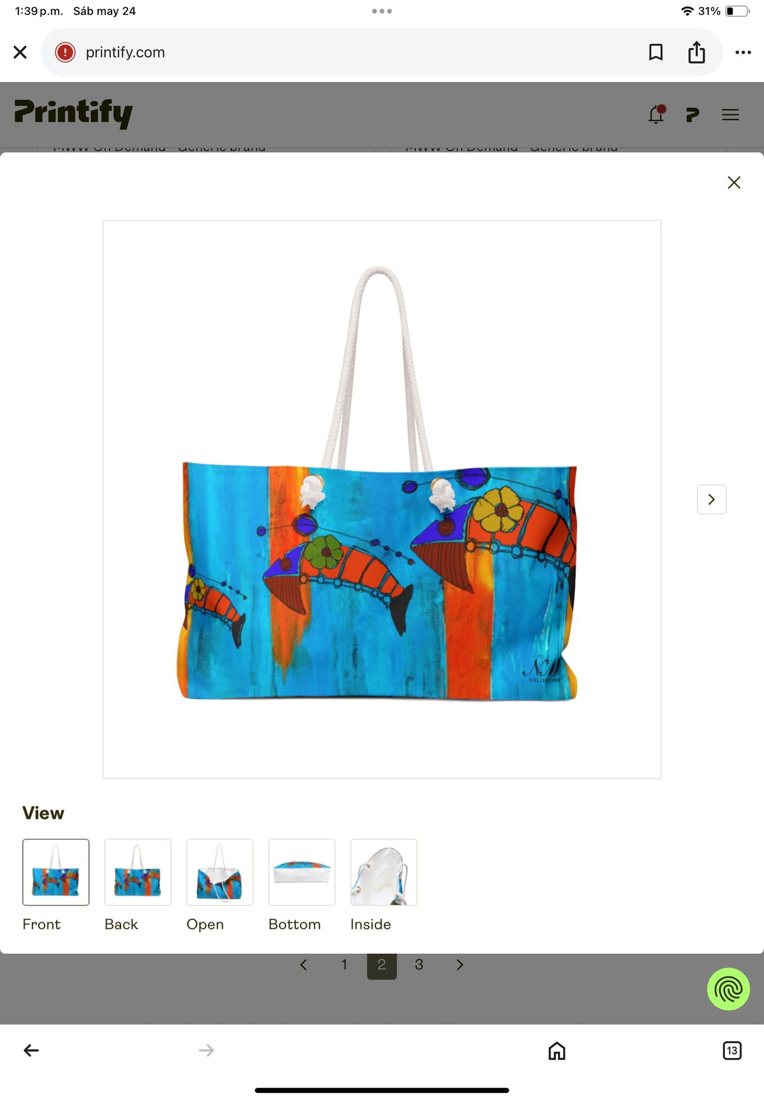 Bolsos de playa